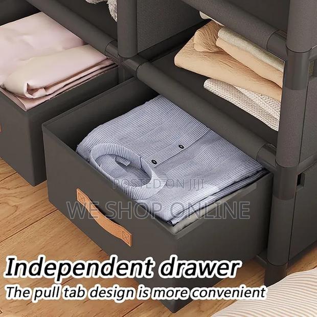 Heavy Duty Metallic Wardrobe - thumbnail 6