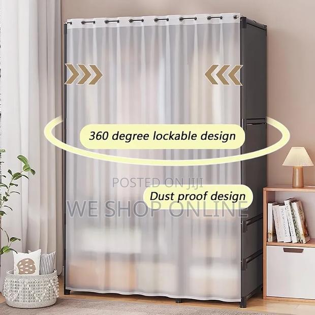 Heavy Duty Metallic Wardrobe - thumbnail 7