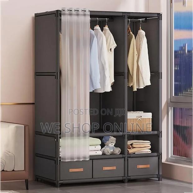 Heavy Duty Metallic Wardrobe - thumbnail 8