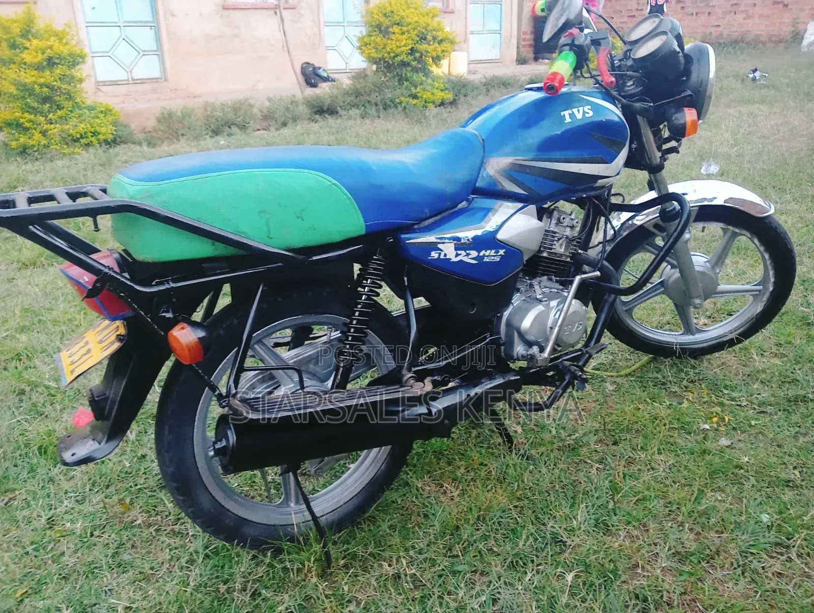 TVS HLX 125 2018 Blue