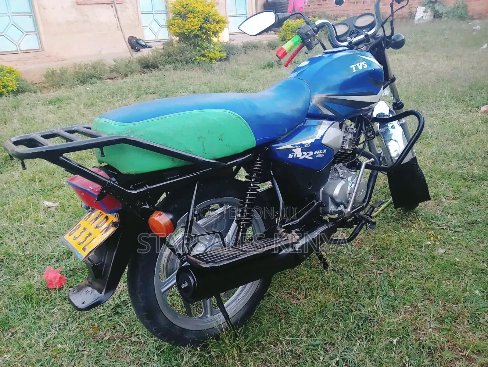 TVS HLX 125 2018 Blue