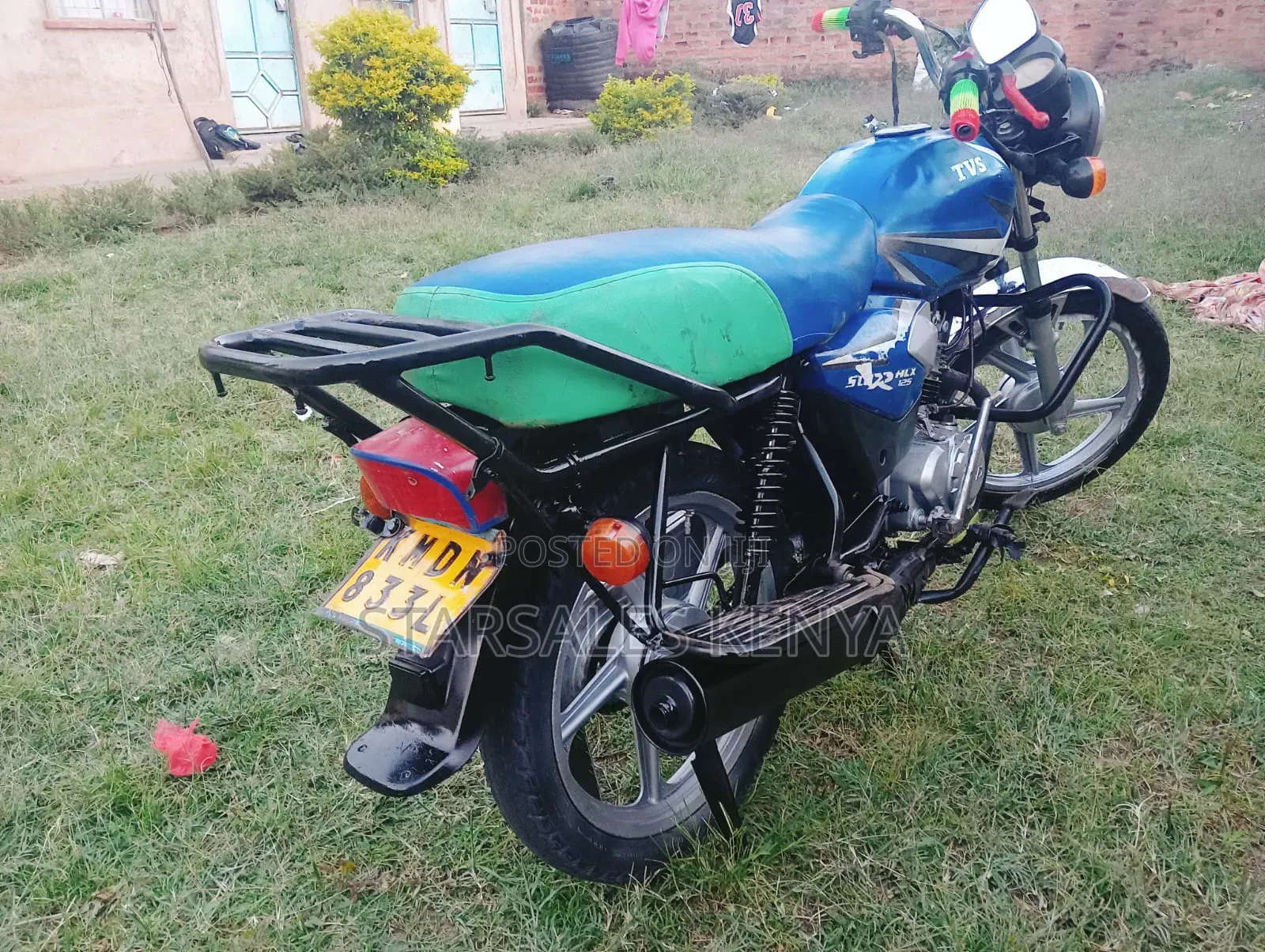 TVS HLX 125 2018 Blue