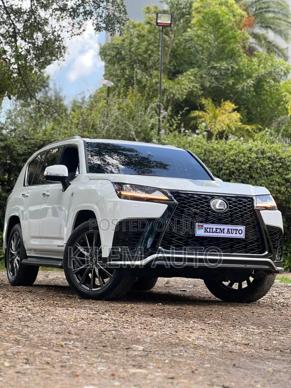 Lexus LX 500d 2023 White