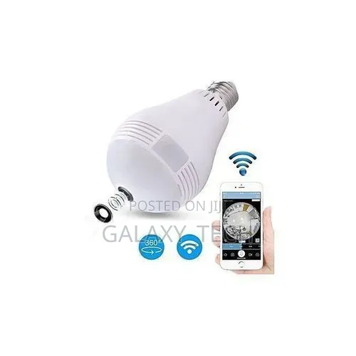 360° Wifi Panoramic Bulb Cameras