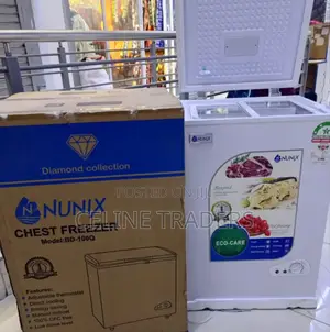 Nunix 100l Chest Freezer With Fast Freezing Technology