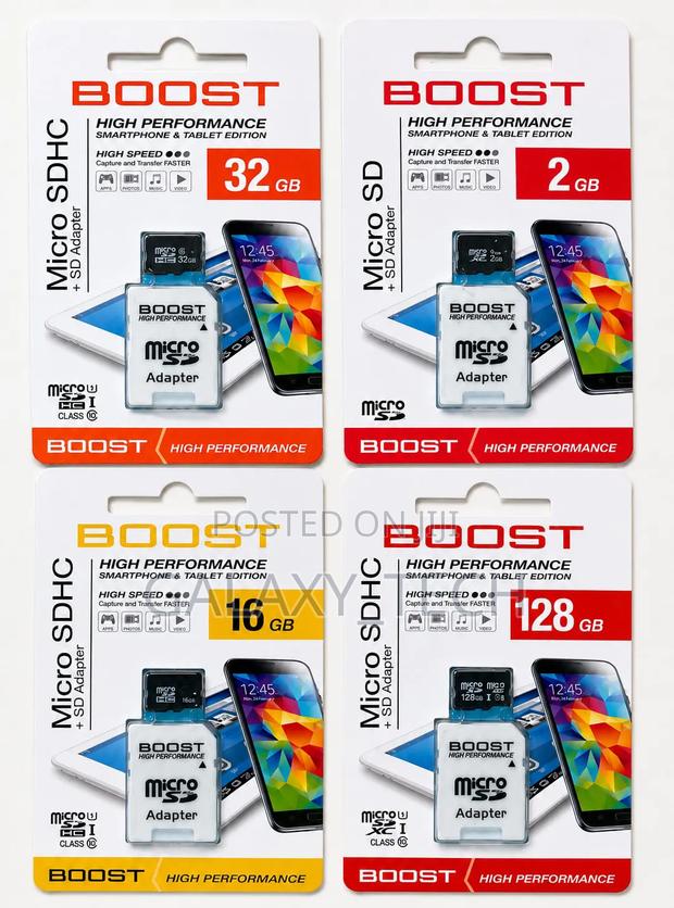 2gb Original Boost Memory Cards
