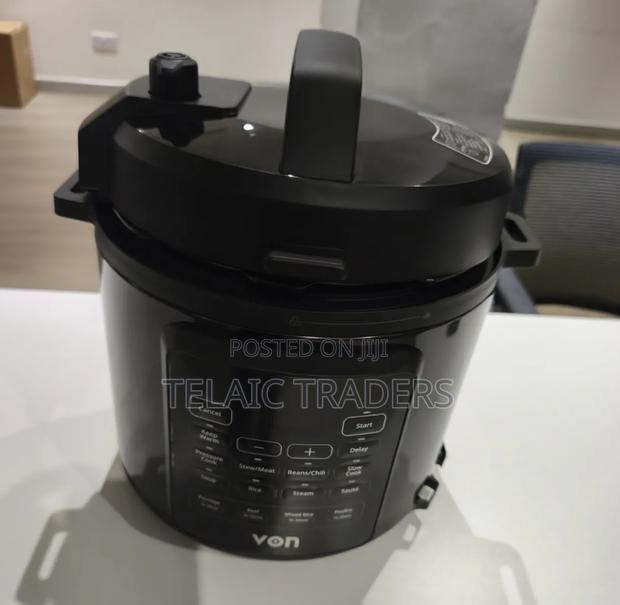 Von Pressure Cooker 8litres
Stainless Steel Inner Pot
