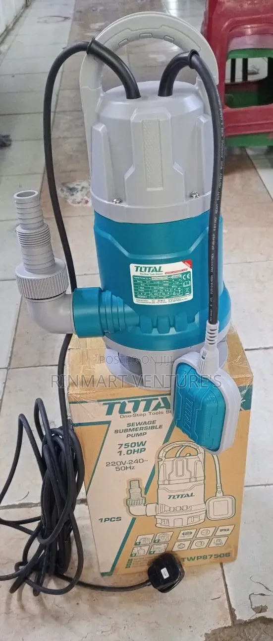Total Submersible Sewage Pump 1hp