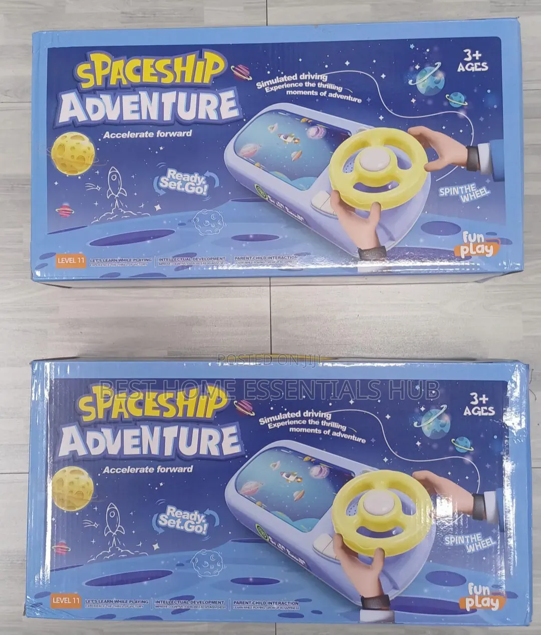 Rechargeable Spaceship Adventure Game