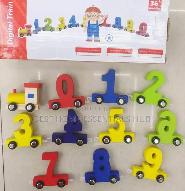 Digital Number Train Game