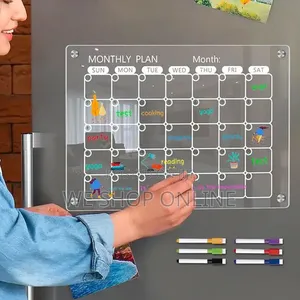 Acrylic Monthly Planner
