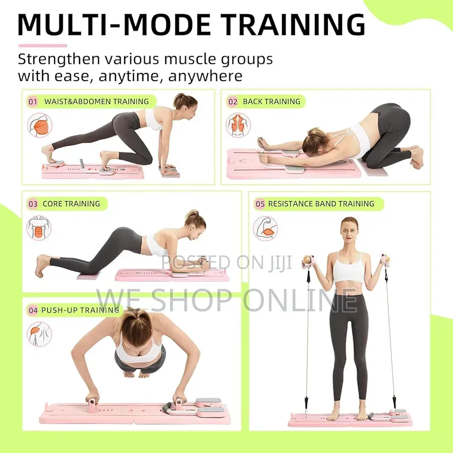 Multifunctional Pilates Board for Ab Exercises
