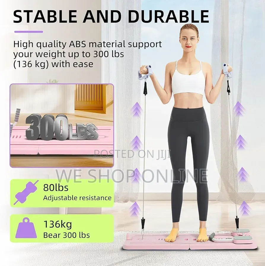 Multifunctional Pilates Board for Ab Exercises