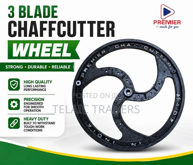 Premier 3 Blade Chaffcutter Wheel