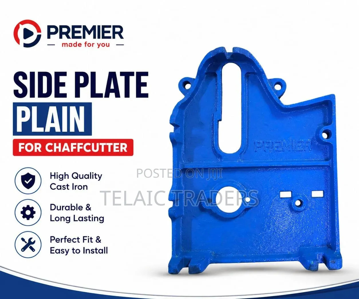 Premier Chaffcutter Side Plate Plain