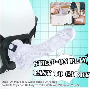 Her Dildo That Feels Real With Strap on Connections