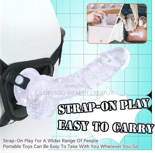 Her Dildo That Feels Real With Strap on Connections - thumbnail 2
