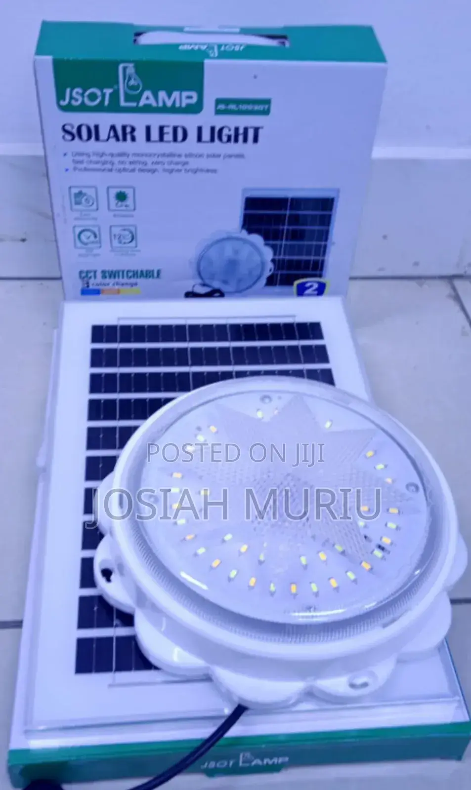 High Brightness Jsot 200w Solar Ceiling Light