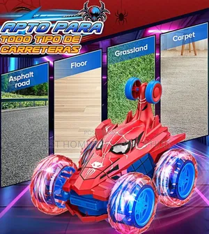 Stunt Rechargable Remote Car**Spider Man Theme*