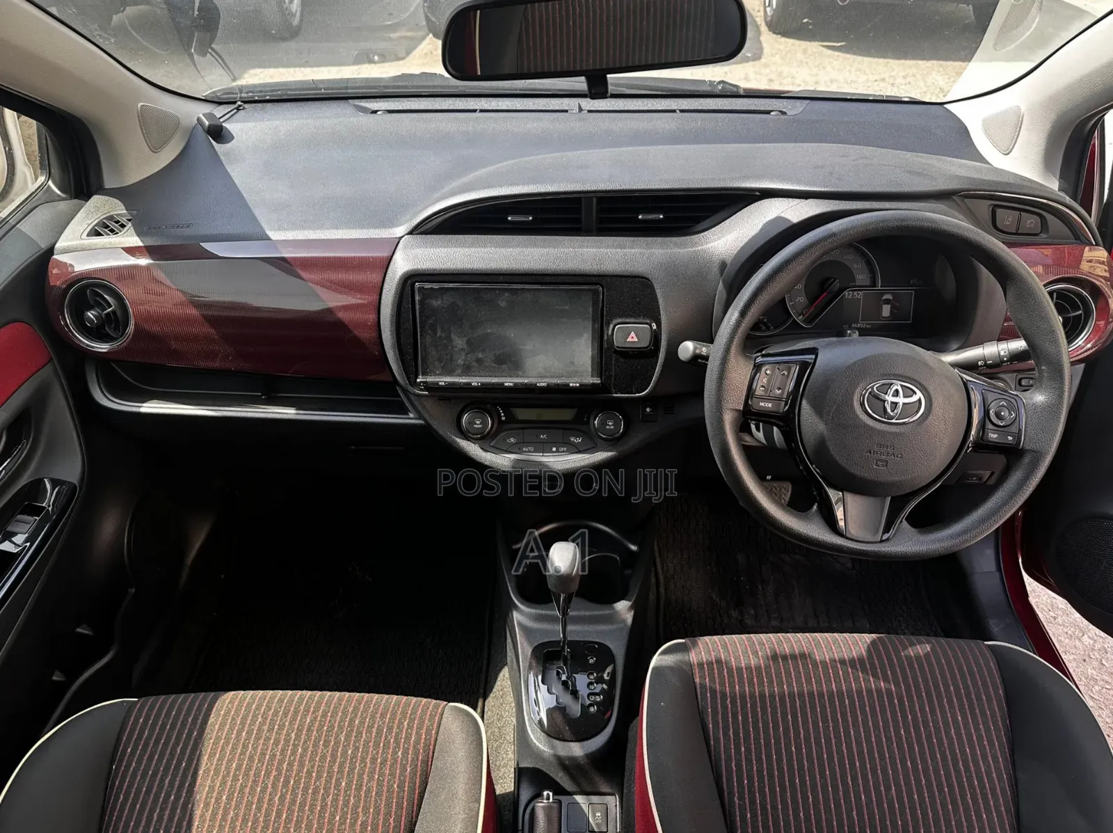 Toyota Vitz 2019 Maroon