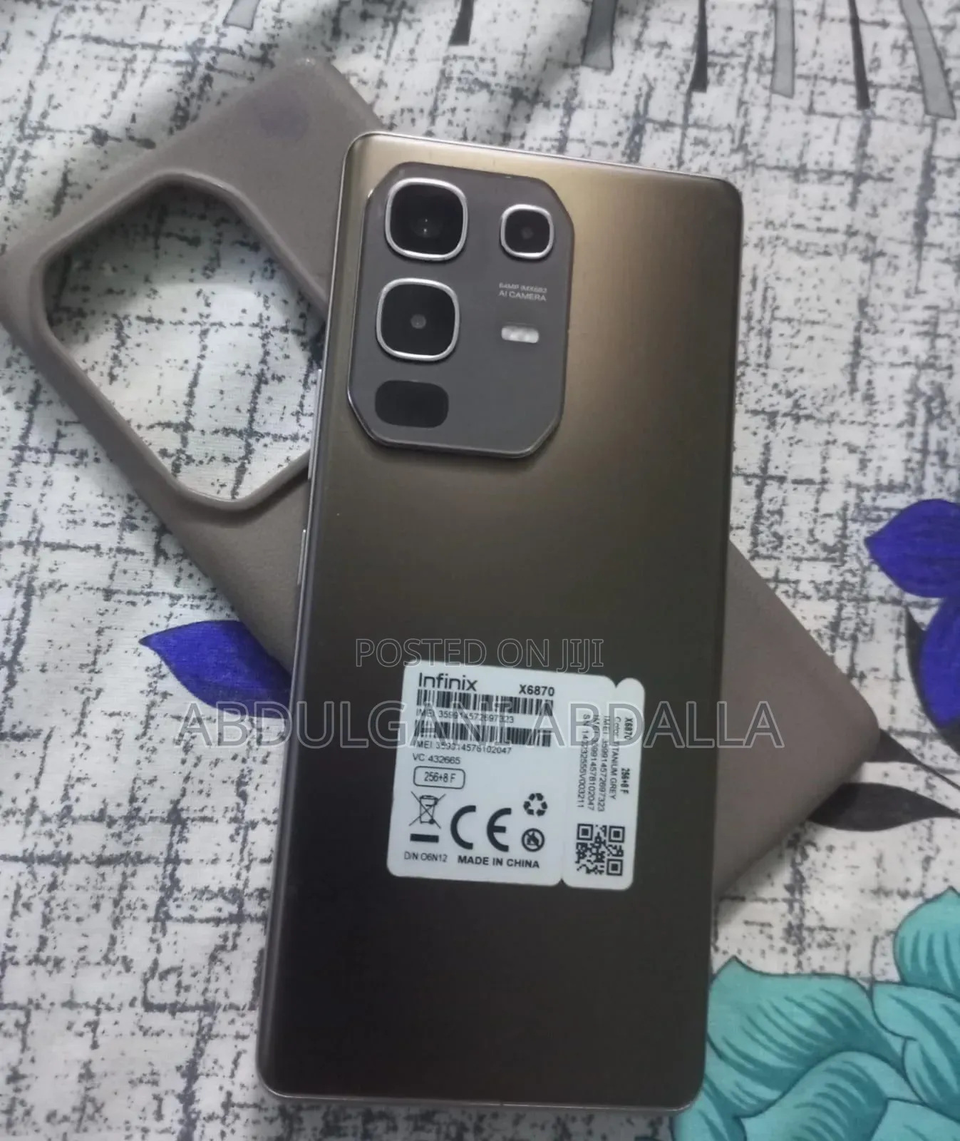 Infinix Note 50s 256 GB Gray