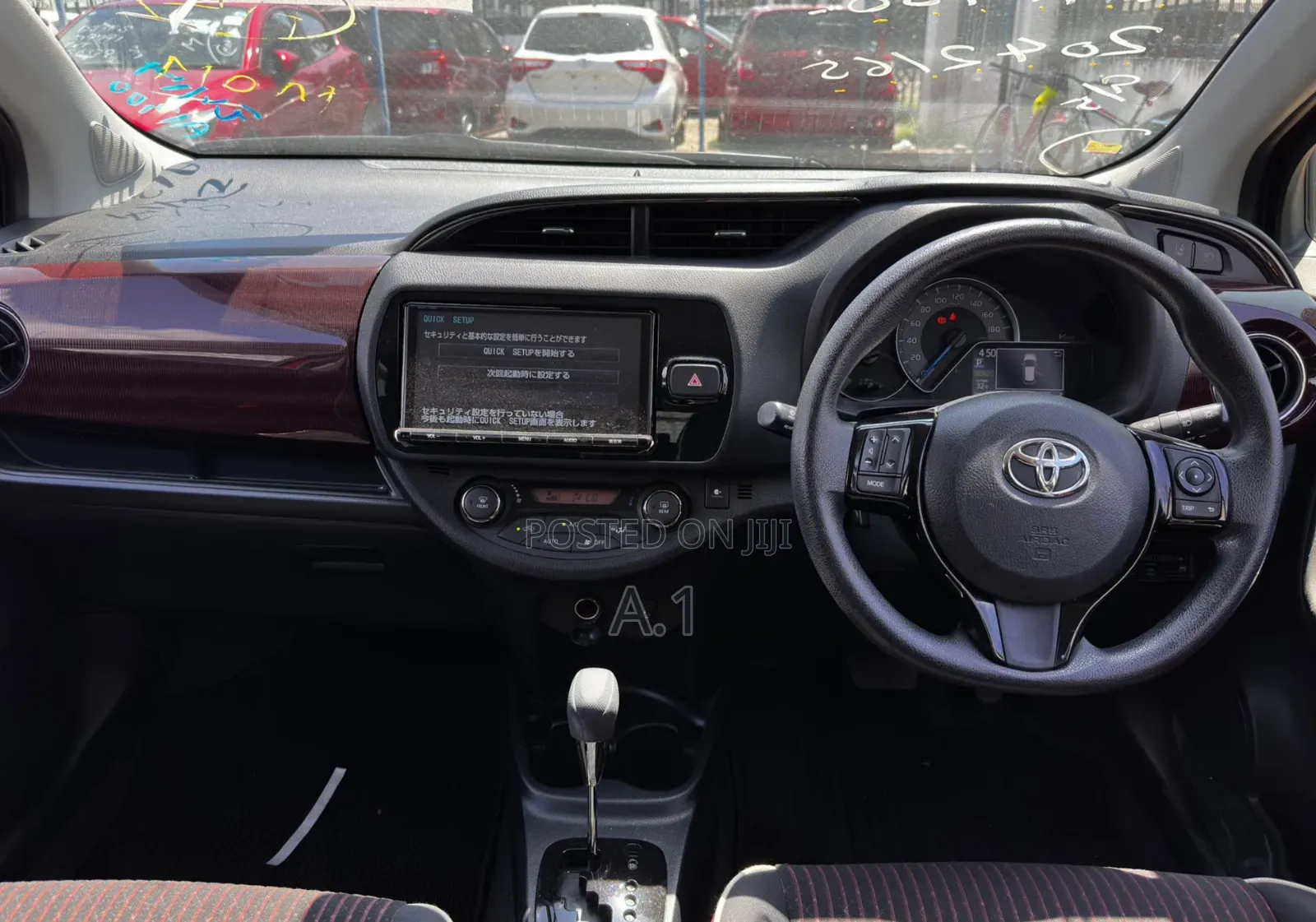 Toyota Vitz 2019 Red