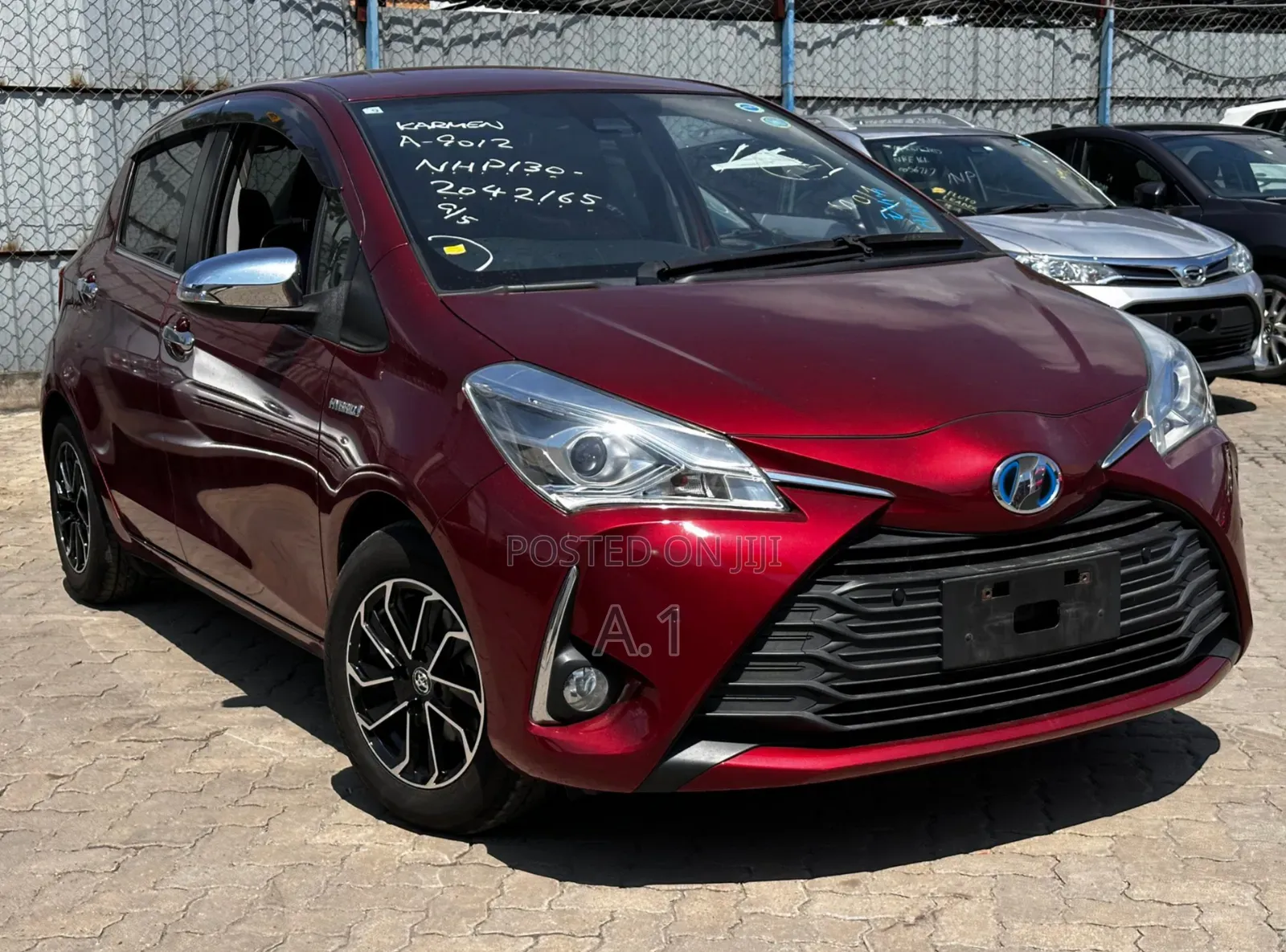Toyota Vitz 2019 Red