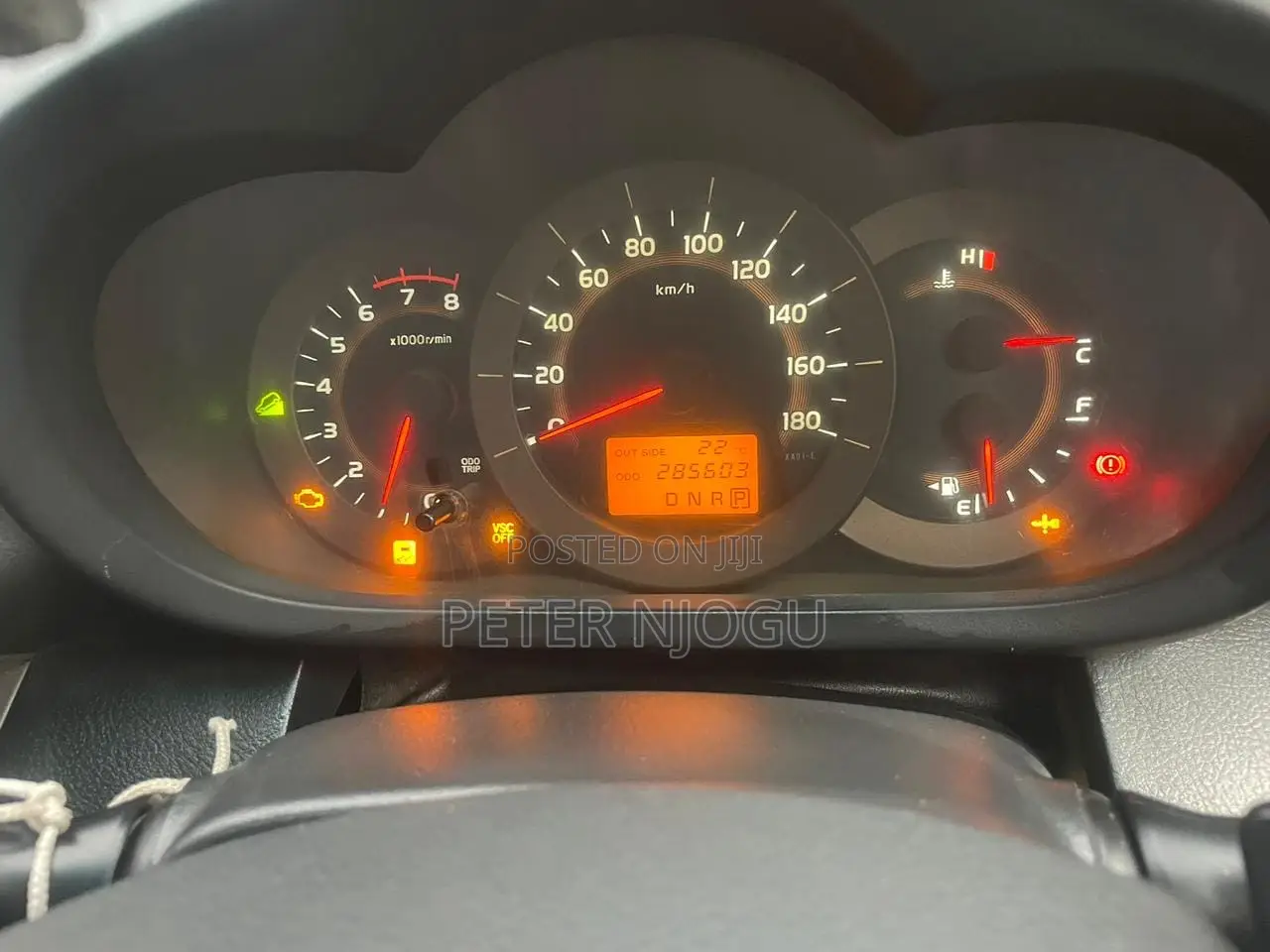 Toyota Vanguard 2013 Black