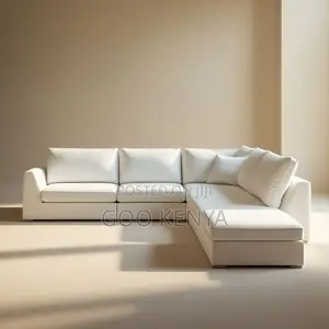 Home Sofa; Fabric Corner Sectional Sofa With Modern L Shaped Design