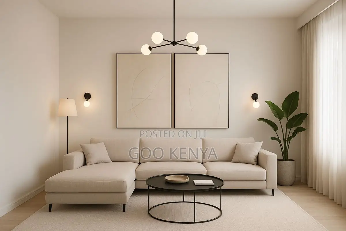 Home Sofa; Fabric Corner Sectional Sofa With Modern L Shaped Design