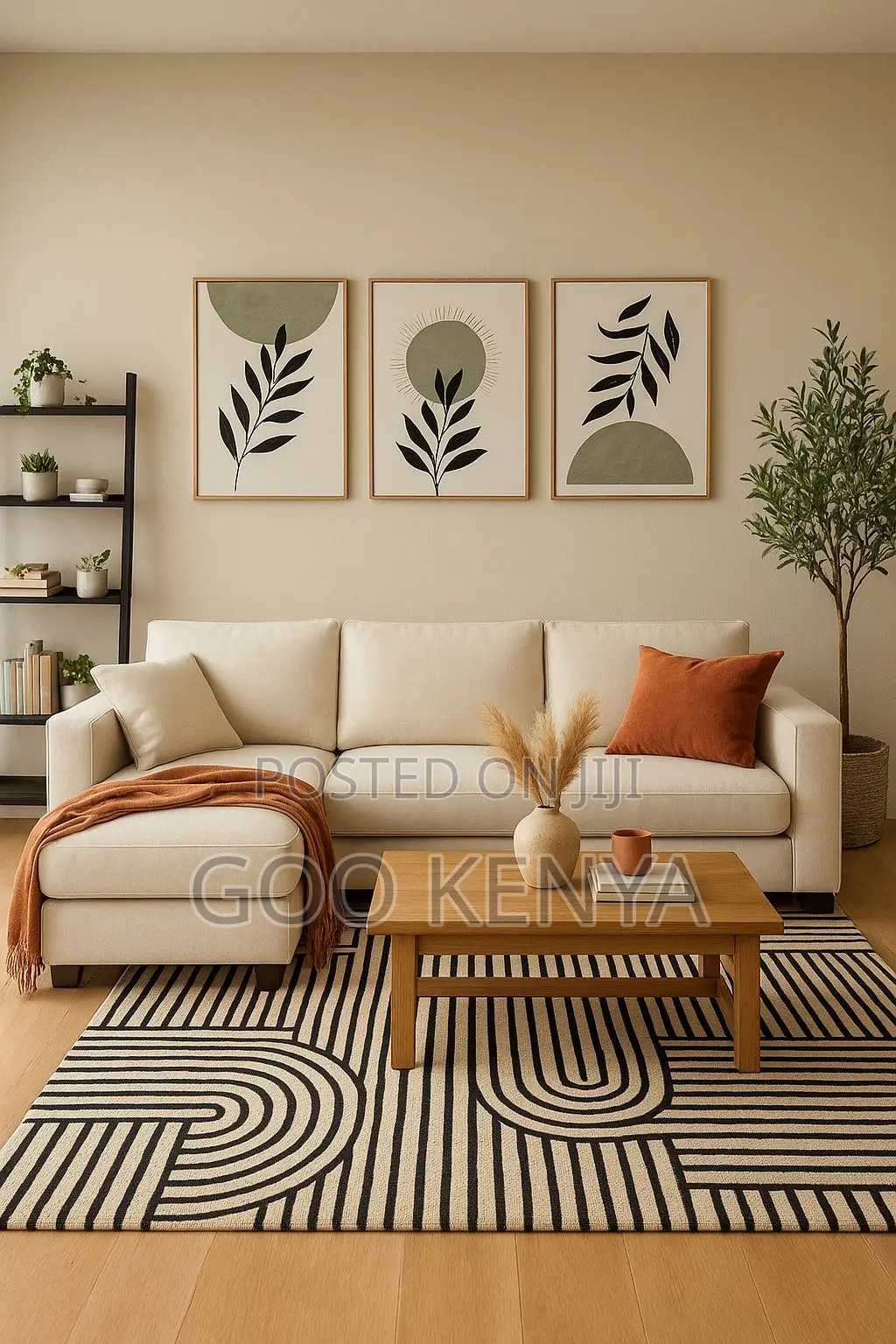 Home Sofa; Fabric Corner Sectional Sofa With Modern L Shaped Design