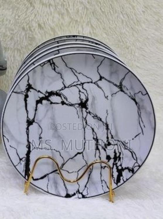 6 PCS High-Quality, Durable Ceramic Dinner Plates - thumbnail 5