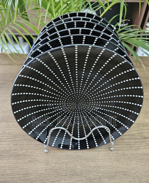 6 PCS High-Quality, Durable Ceramic Dinner Plates - thumbnail 3