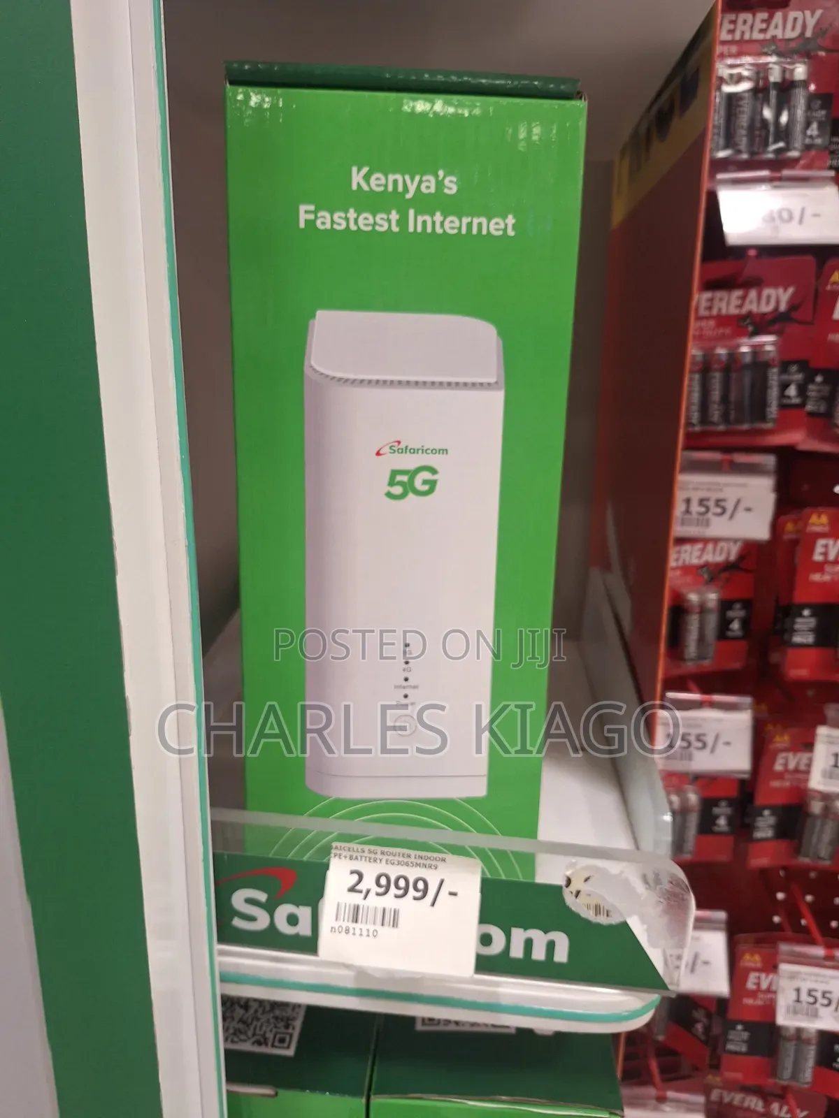 Safariocom 5g Routers With in-Build 5200mah Battery