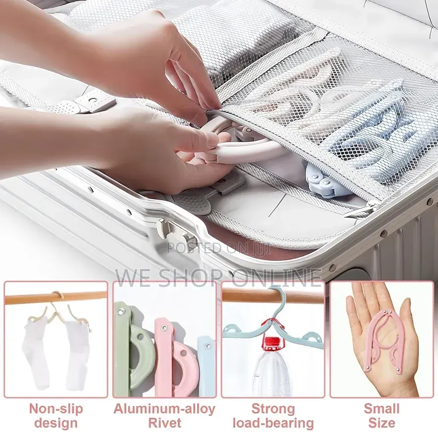 Multicolored Retractable Clothe Hanger