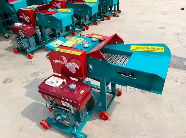 High Speed Chaff With Conveyor Belt Driven by Diesel Engine Oil 7.5hp