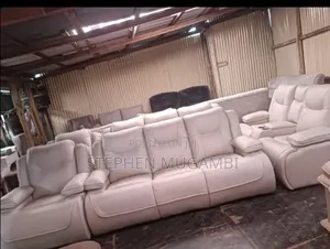 Sem-Recliner Sofa