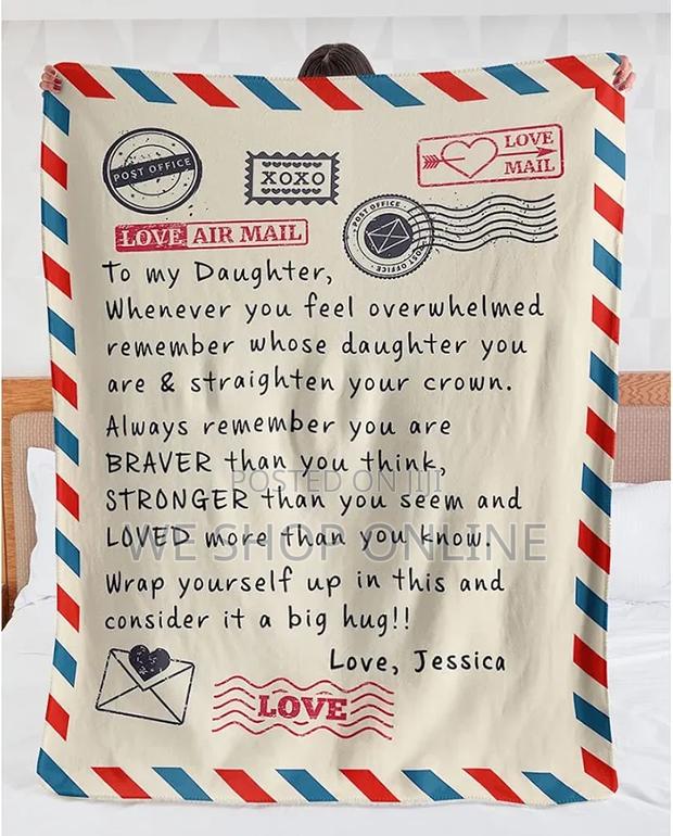 Express Letter Cossy Throw Blankets