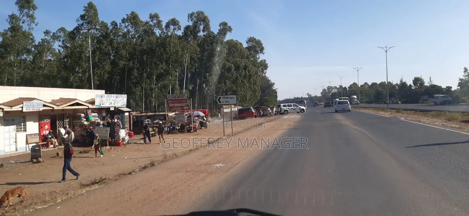 Prime 40×80 Ft Commercial Plot for Lease – Makuyu Super Highway