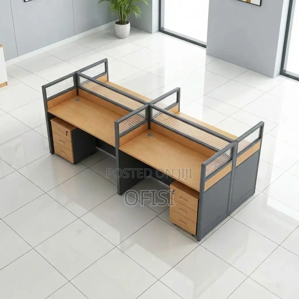 Office Workstation; Office 4-Way Modular Imported Workstation