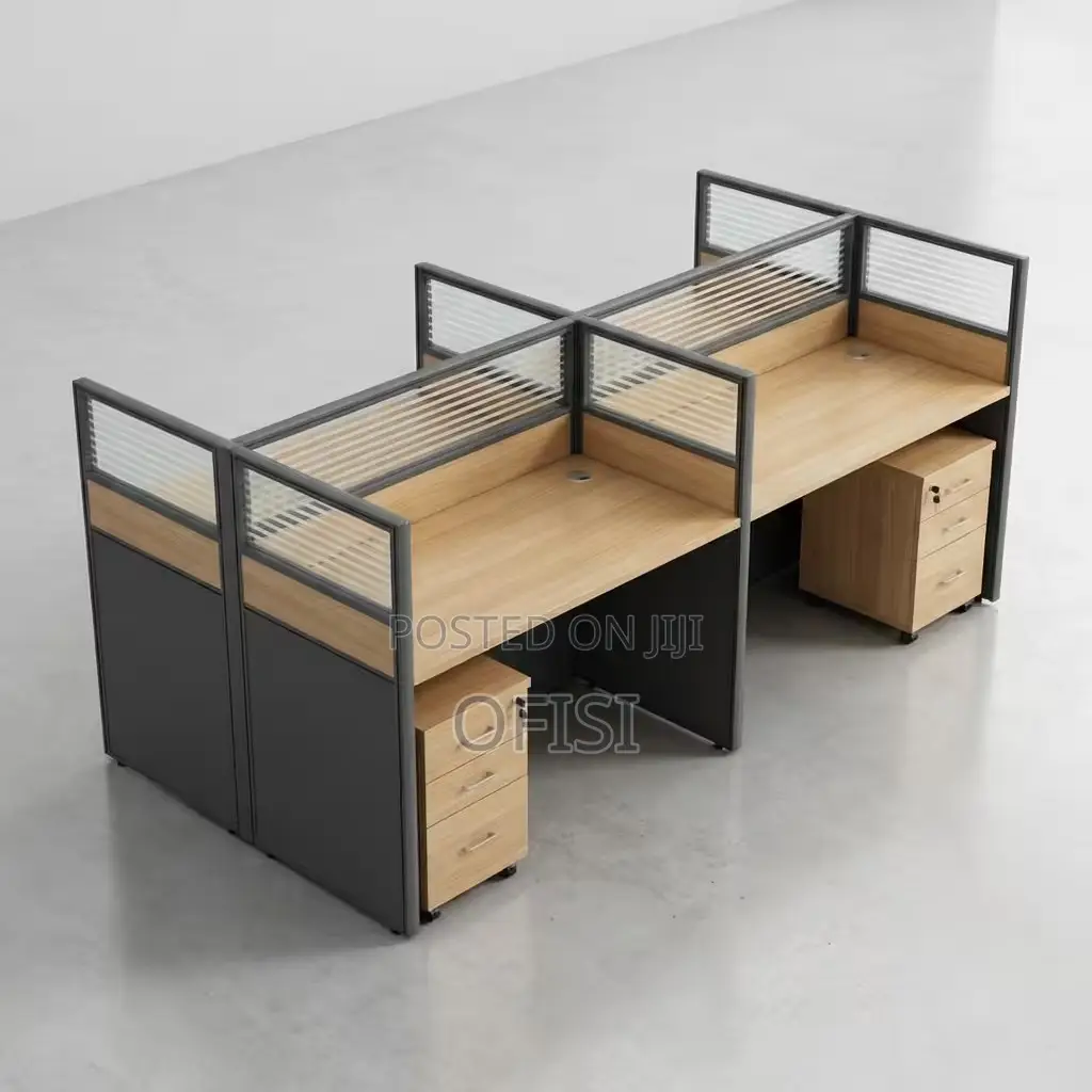 Office Workstation; Office 4-Way Modular Imported Workstation