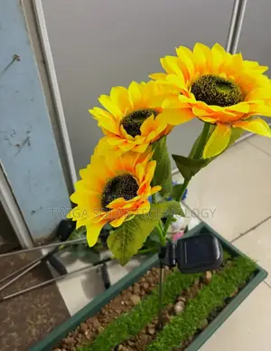 2psc Solar Sunflower Garden Lights