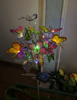 2psc Solar Butterfly Garden Lights