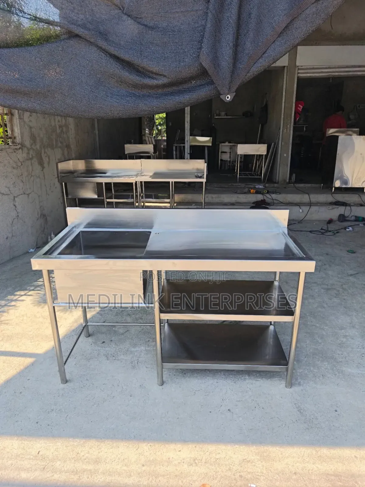 Customized Stainless Single Bowl Calamba Sik