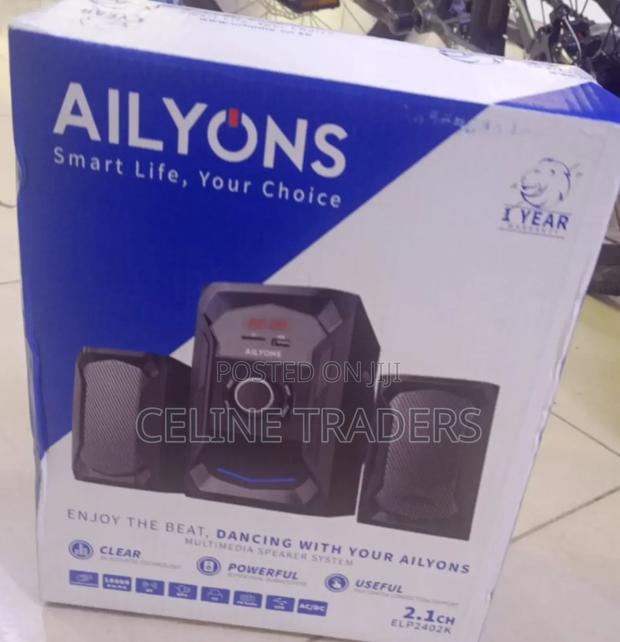 Ailyons 2.1ch Speaker System With Bluetooth