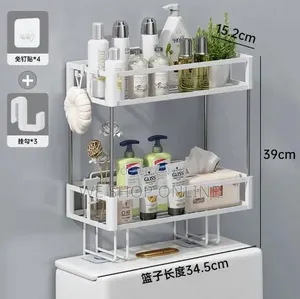 Bathroom Organizer Over the Toilet Storage Cabinet