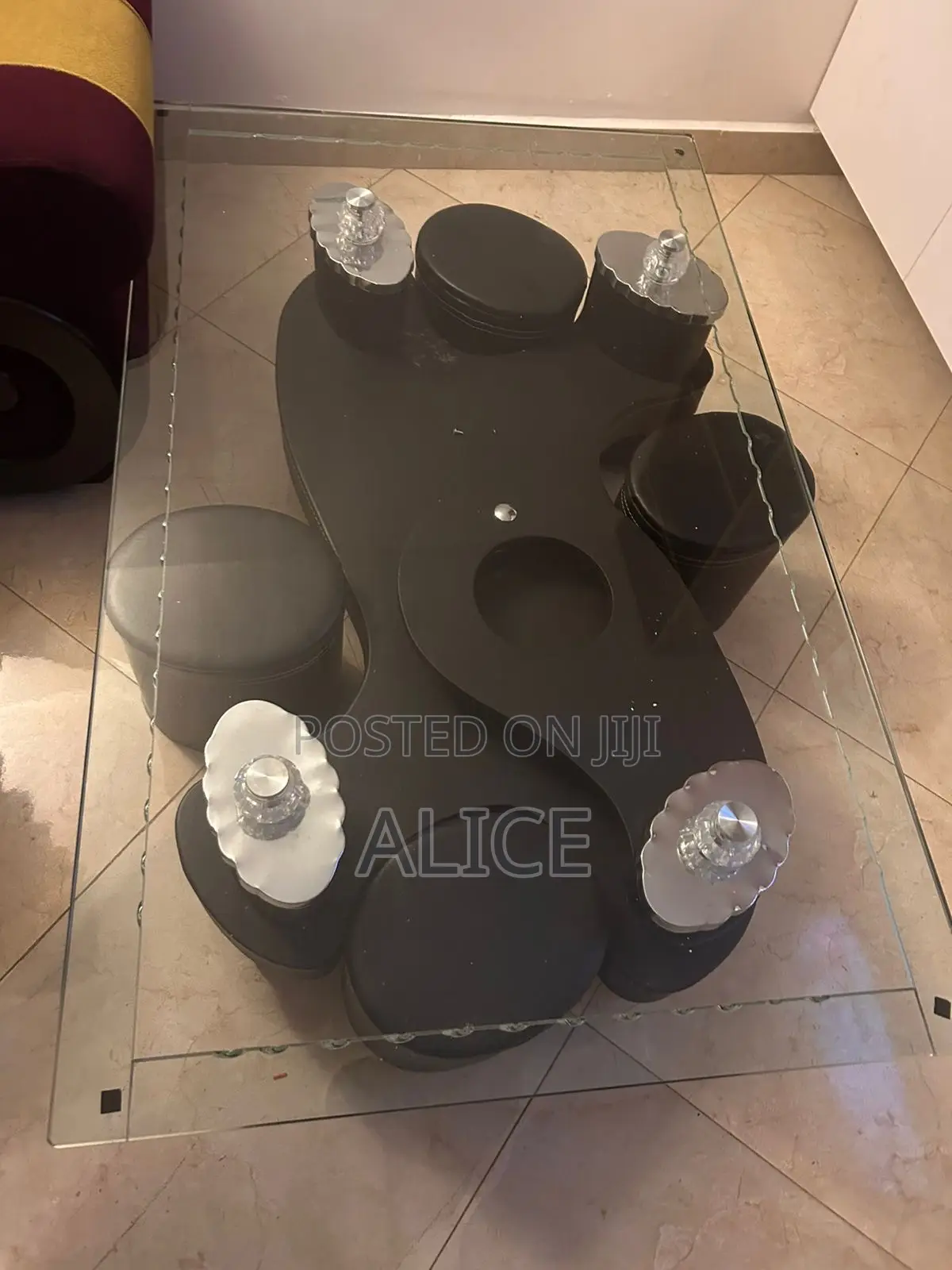 Glass Top Coffe Table