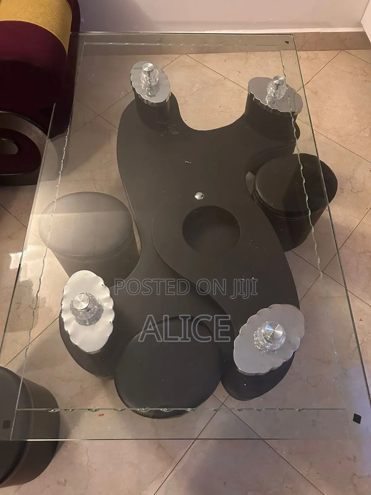 Glass Top Coffe Table