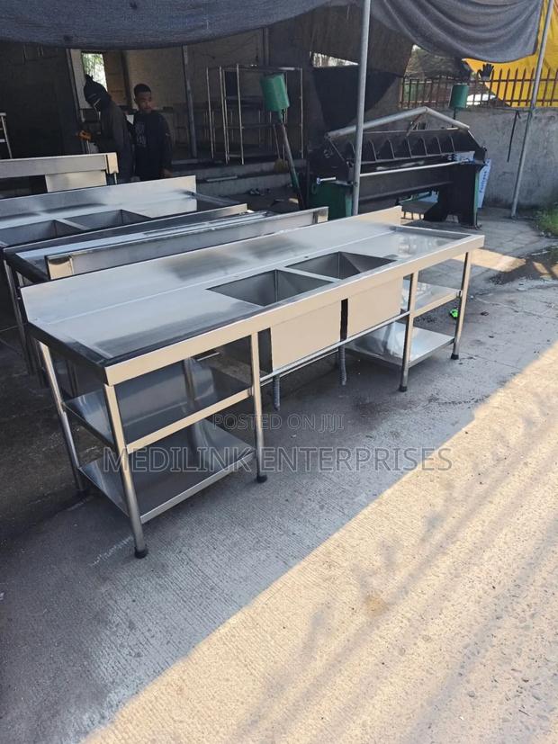 Customized Double Sink El Nido Design Washing Sink