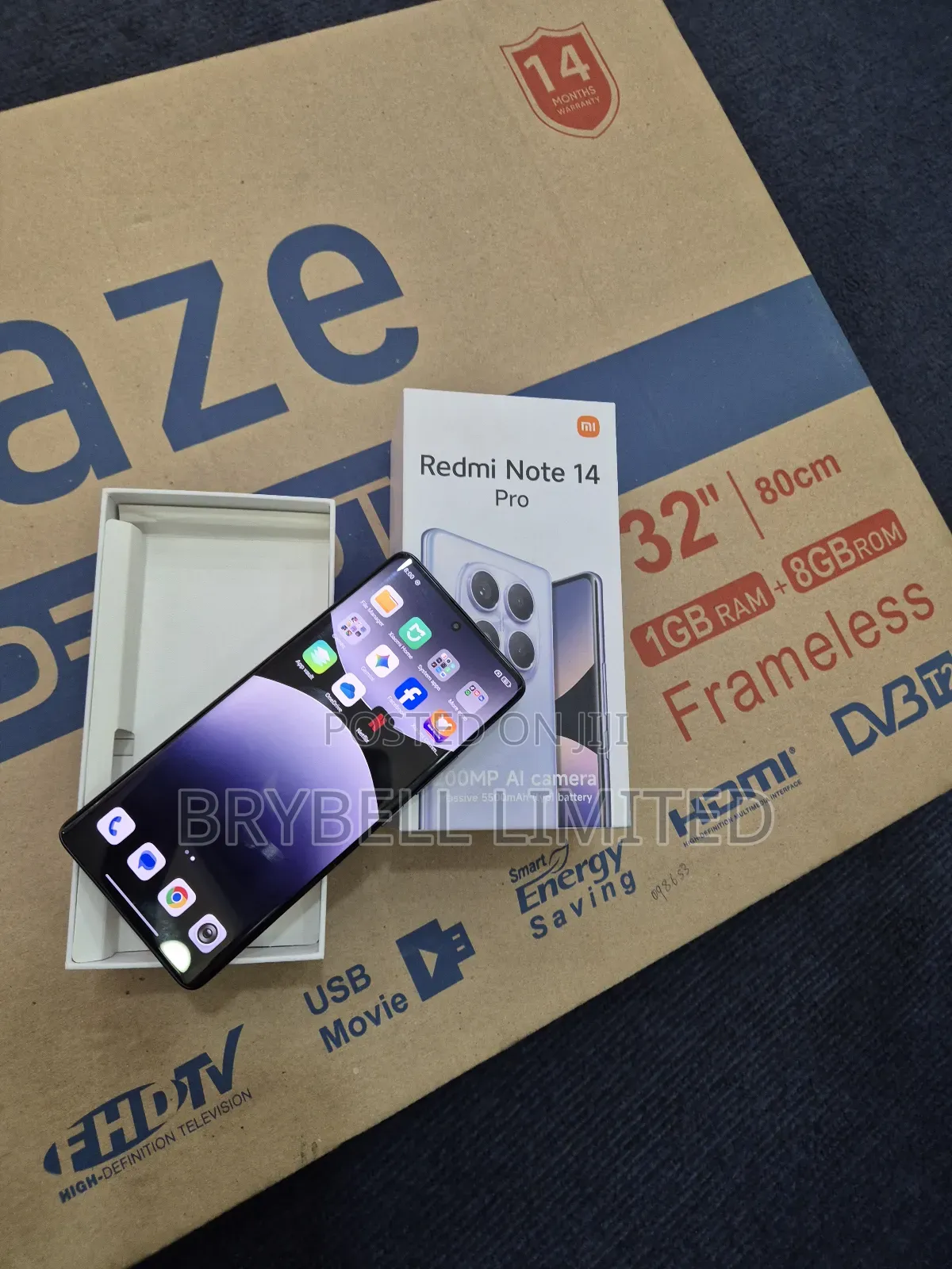 Xiaomi Redmi Note 14 Pro 256 GB Black
